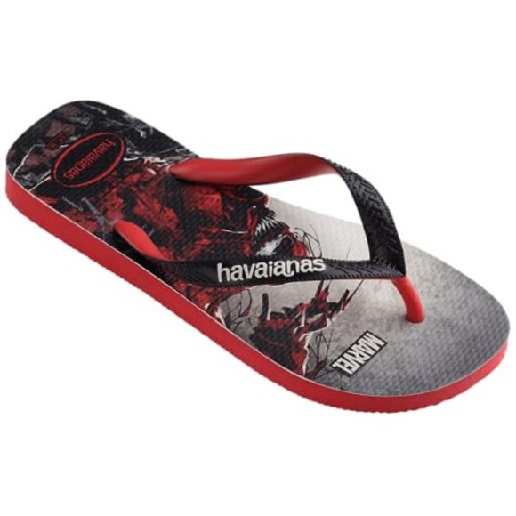 Havaianas Men's Marvel Venom Flip Flops Sandals - Picture 3 of 5